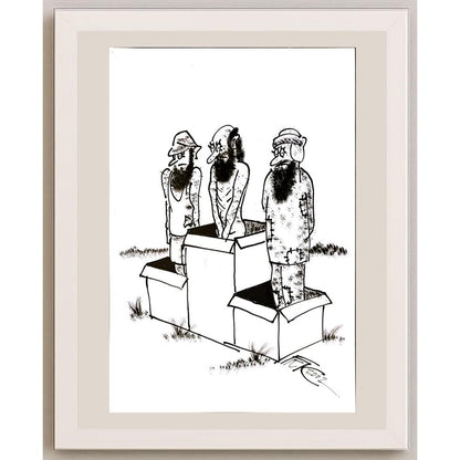 Frantisek Kratochvil 29x21cm Orijinal Karikatür BOD04716