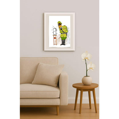 Dieperink 29x21cm Orijinal Karikatür BOD04720