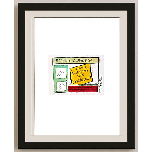Derek Easterby 21x15cm Orijinal Karikatür BOD04736