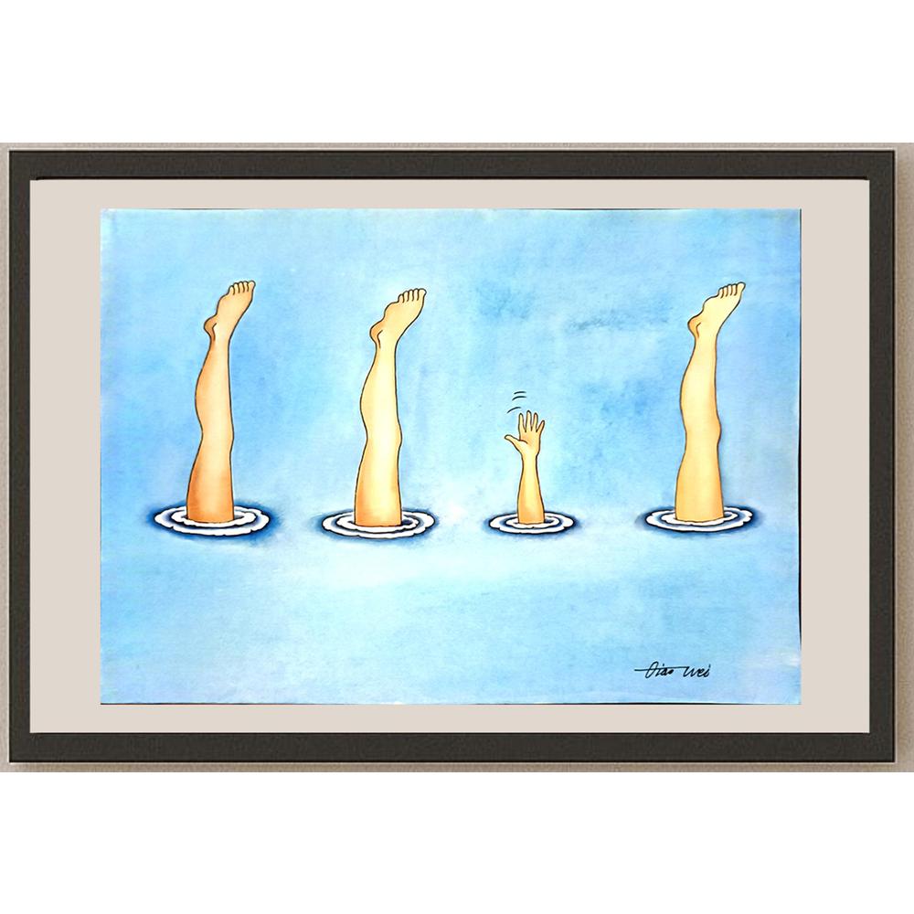 Xiaqiang Hou 29x21cm Orijinal Karikatür BOD04738
