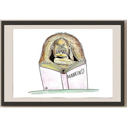 Alexei Talimonov 29x21cm Orijinal Karikatür BOD04740