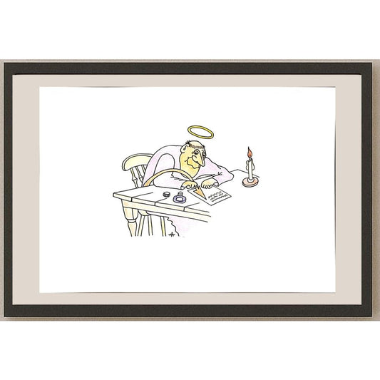 Alexei Talimonov 29x21cm Orijinal Karikatür BOD04741
