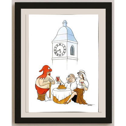 Roman Kubee 21x15cm Orijinal Karikatür BOD04750