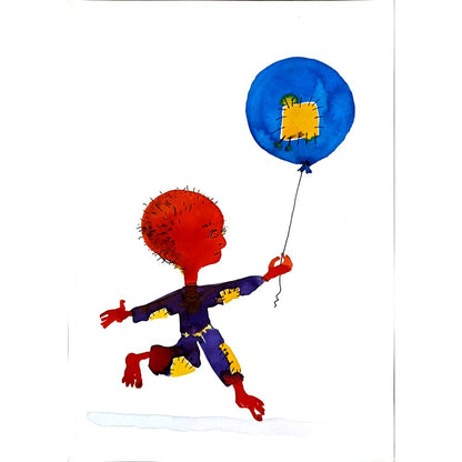 Nikolay Fitkov 29x21cm Orijinal Karikatür BOD04758