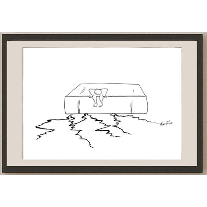 Hasan Efe 29x21cm Orijinal Karikatür BOD04769