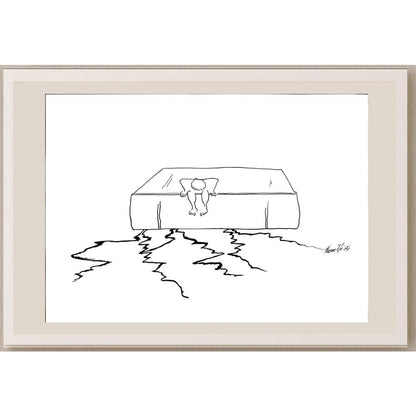 Hasan Efe 29x21cm Orijinal Karikatür BOD04769
