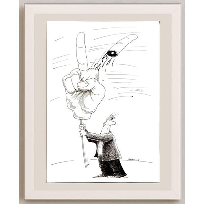 Andrejez Graniak 29x21cm Orijinal Karikatür BOD04773