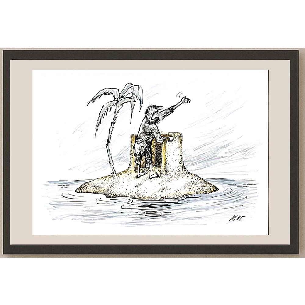 Valery Mohylny 29x21cm Orijinal Karikatür BOD04775