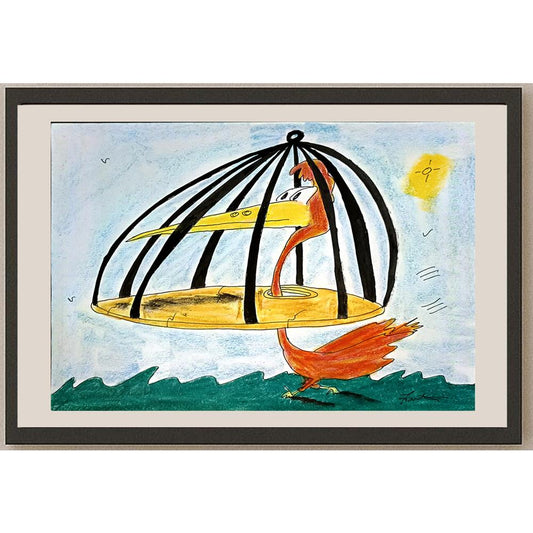 Bartis Silviu 29x21cm Orijinal Karikatür BOD04780