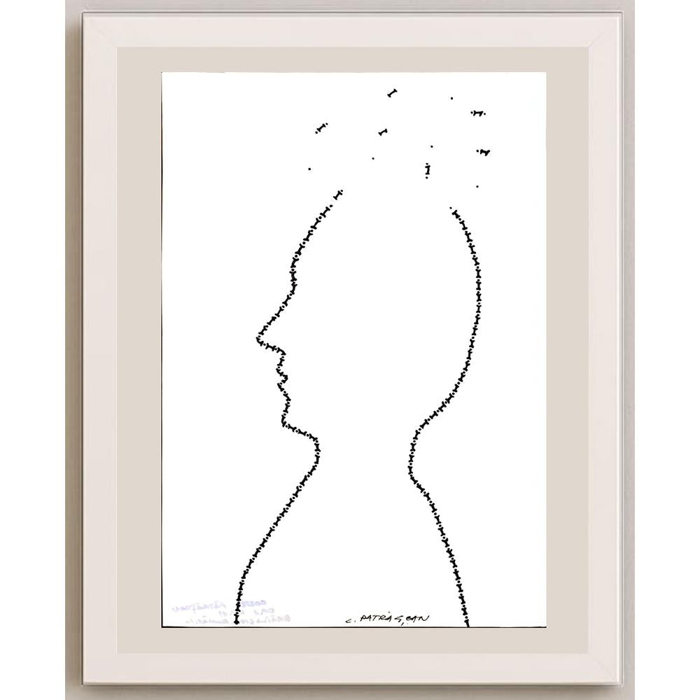 Costel Patrascan 29x21cm Orijinal Karikatür BOD04787