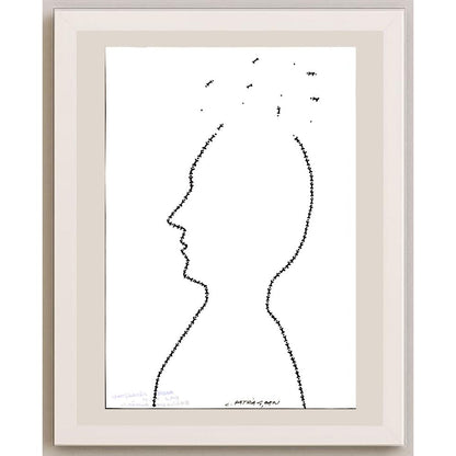 Costel Patrascan 29x21cm Orijinal Karikatür BOD04787