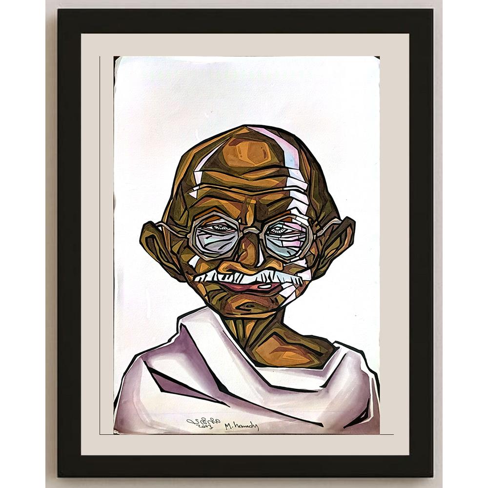 Mohamed Hamdy Hamed 29x21cm Orijinal Karikatür BOD04801