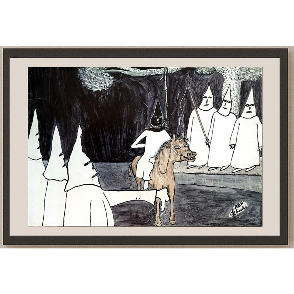 Predrag Abadic 29x19cm Orijinal Karikatür BOD04805