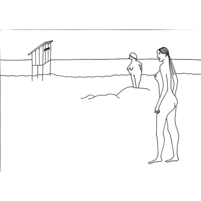 Jindrich Otta 29x21cm Orijinal Karikatür BOD04806