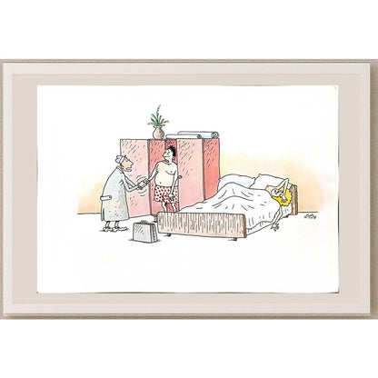 Yury Tylindus 29x21cm Orijinal Karikatür BOD04808