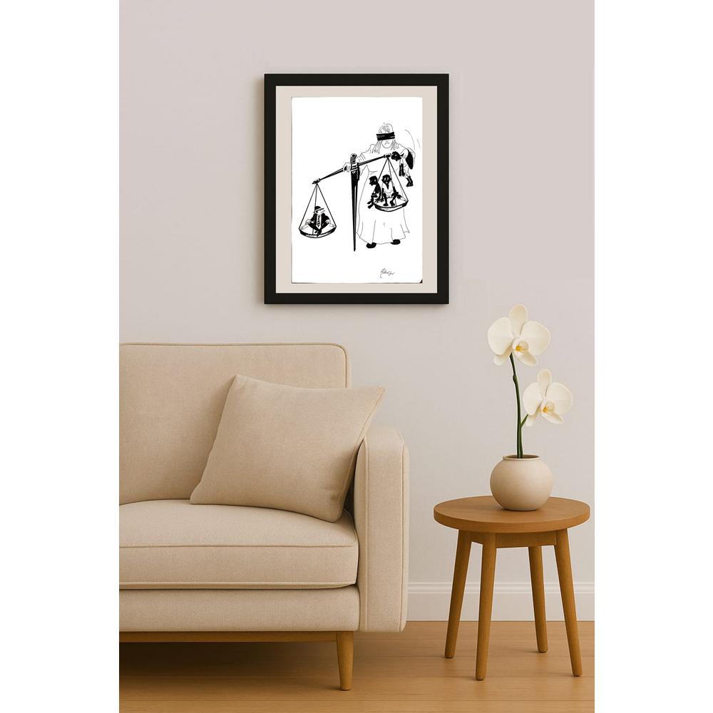 Miroslav Jakovljev 29x21cm Orijinal Karikatür BOD04811