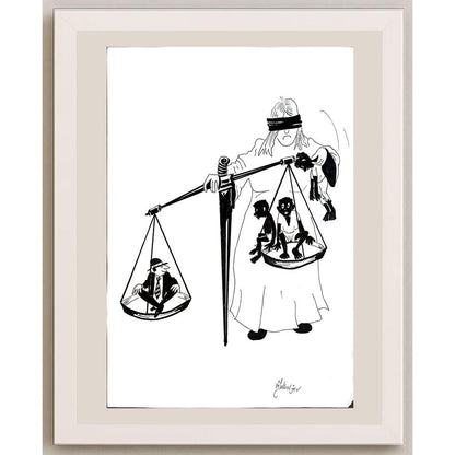 Miroslav Jakovljev 29x21cm Orijinal Karikatür BOD04811