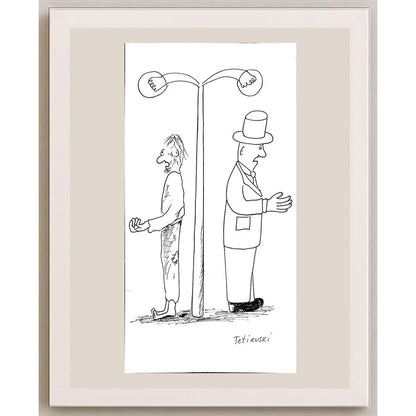 Michael Tetievski 30x17cm Orijinal Karikatür BOD04822
