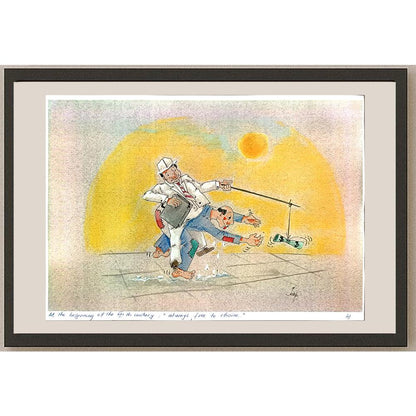 Irina Iosip 29x21cm Orijinal Karikatür BOD04830