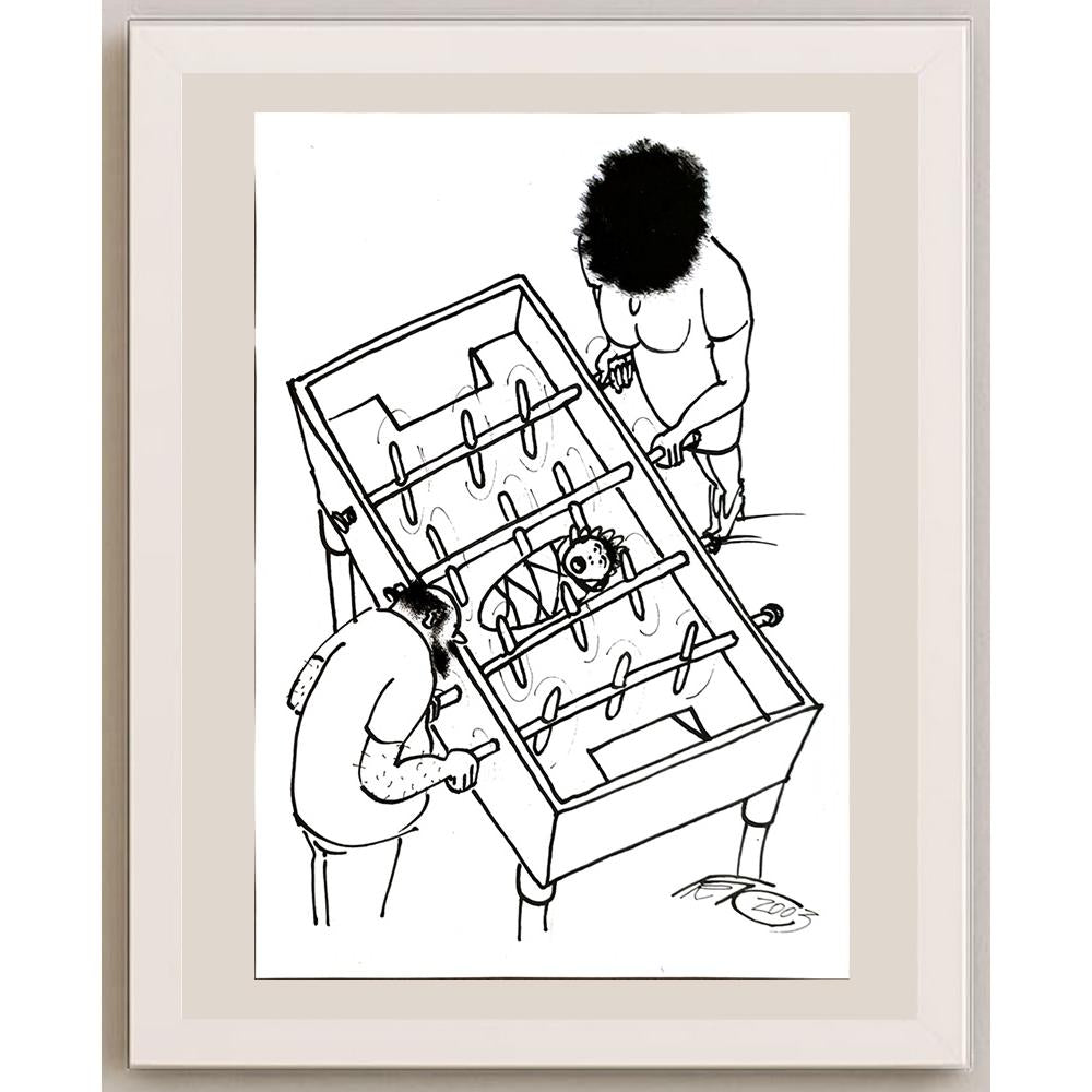 Frantisek Kratochvil 29x21cm Orijinal Karikatür BOD04835
