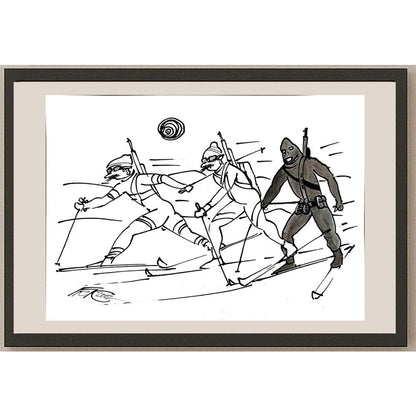 Frantisek Kratochvil 29x21cm Orijinal Karikatür BOD04837