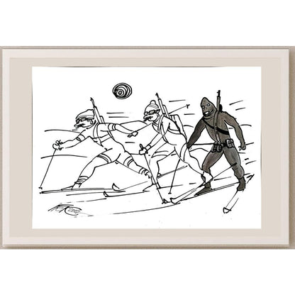 Frantisek Kratochvil 29x21cm Orijinal Karikatür BOD04837