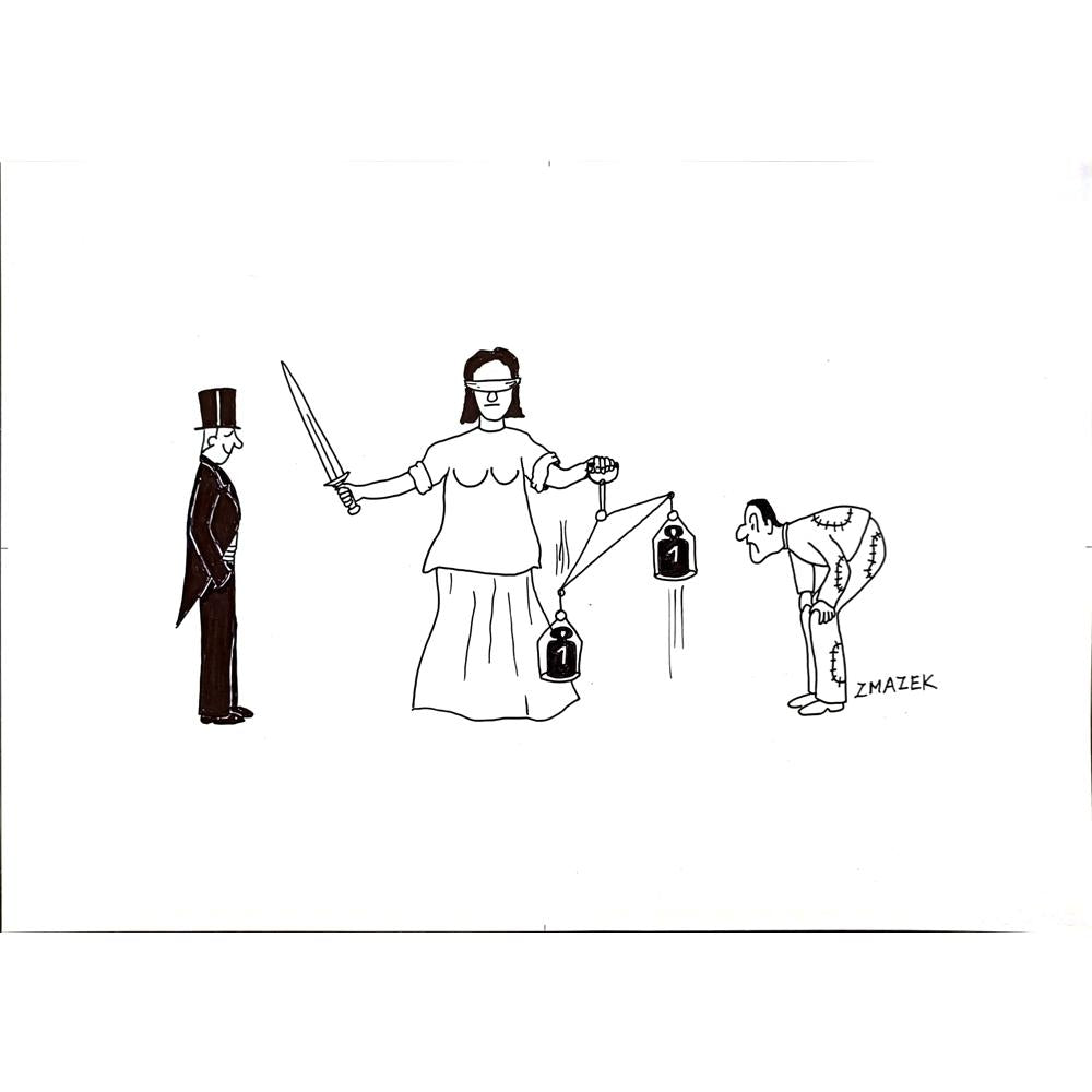 Stanko Zmazek 29x21cm Orijinal Karikatür BOD04849