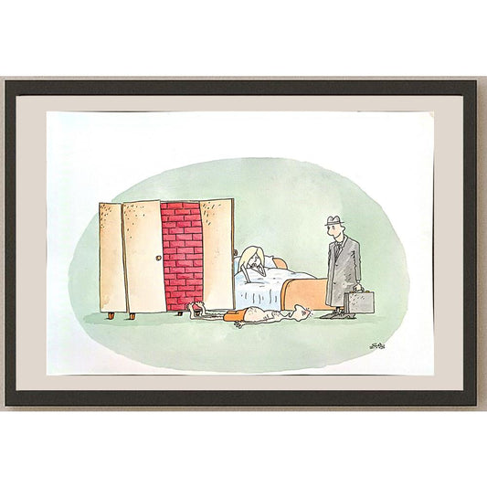 Yury Tylindus 29x21cm Orijinal Karikatür BOD04861