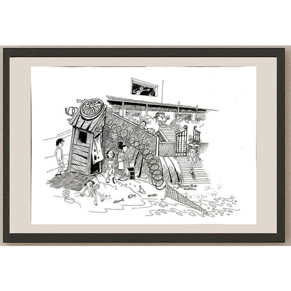 Susana Soto 29x21cm Orijinal Karikatür BOD04862