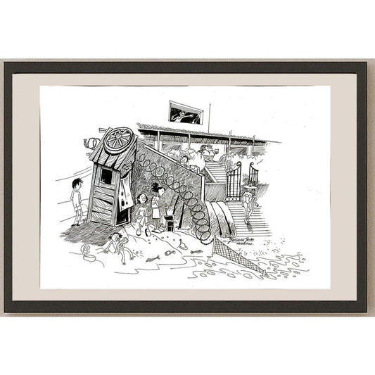 Susana Soto 29x21cm Orijinal Karikatür BOD04862
