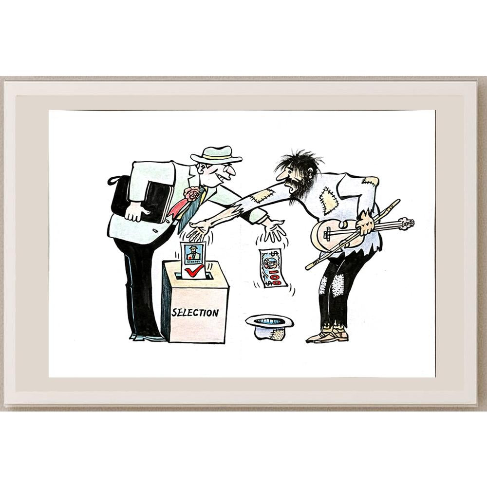 Feng Hui Cang 29x21cm Orijinal Karikatür BOD04864