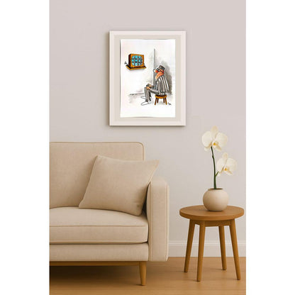 Emilio Isca 29x21cm Orijinal Karikatür BOD04866