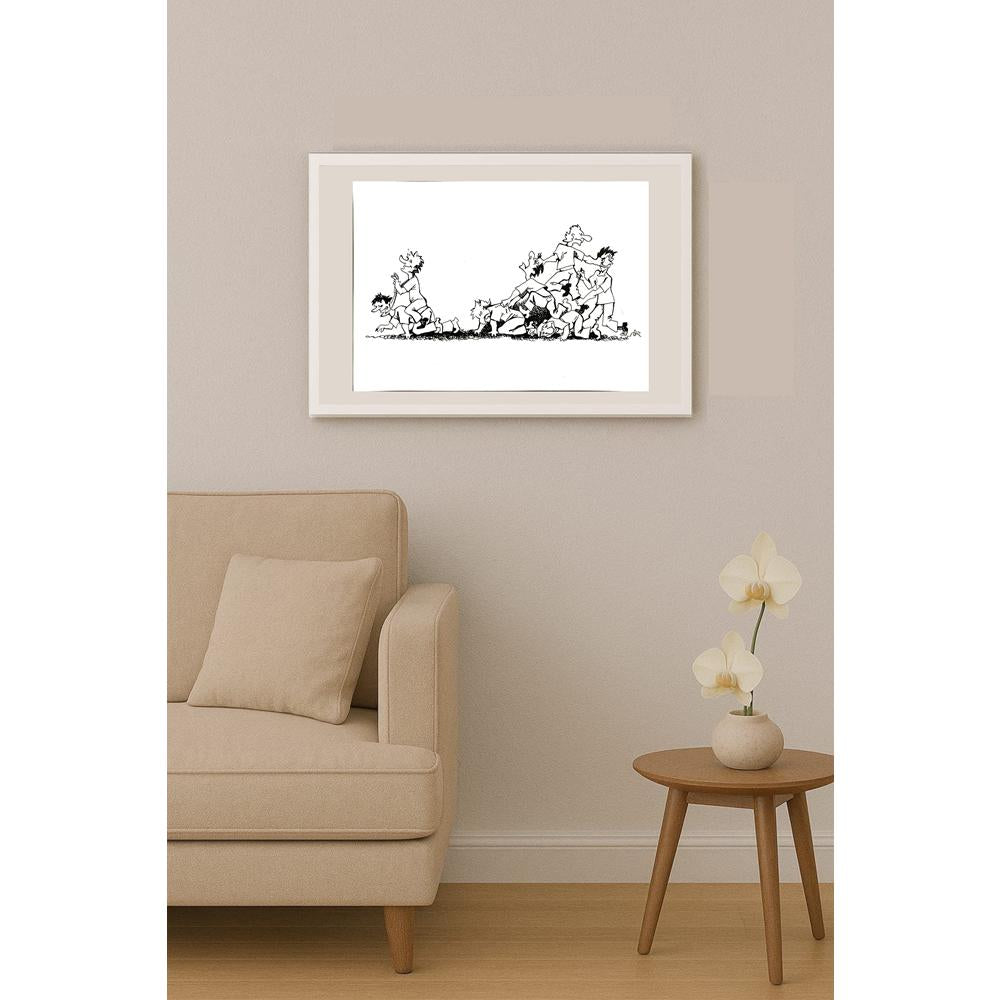 Mirontchyj Laime 29x21cm Orijinal Karikatür BOD04870