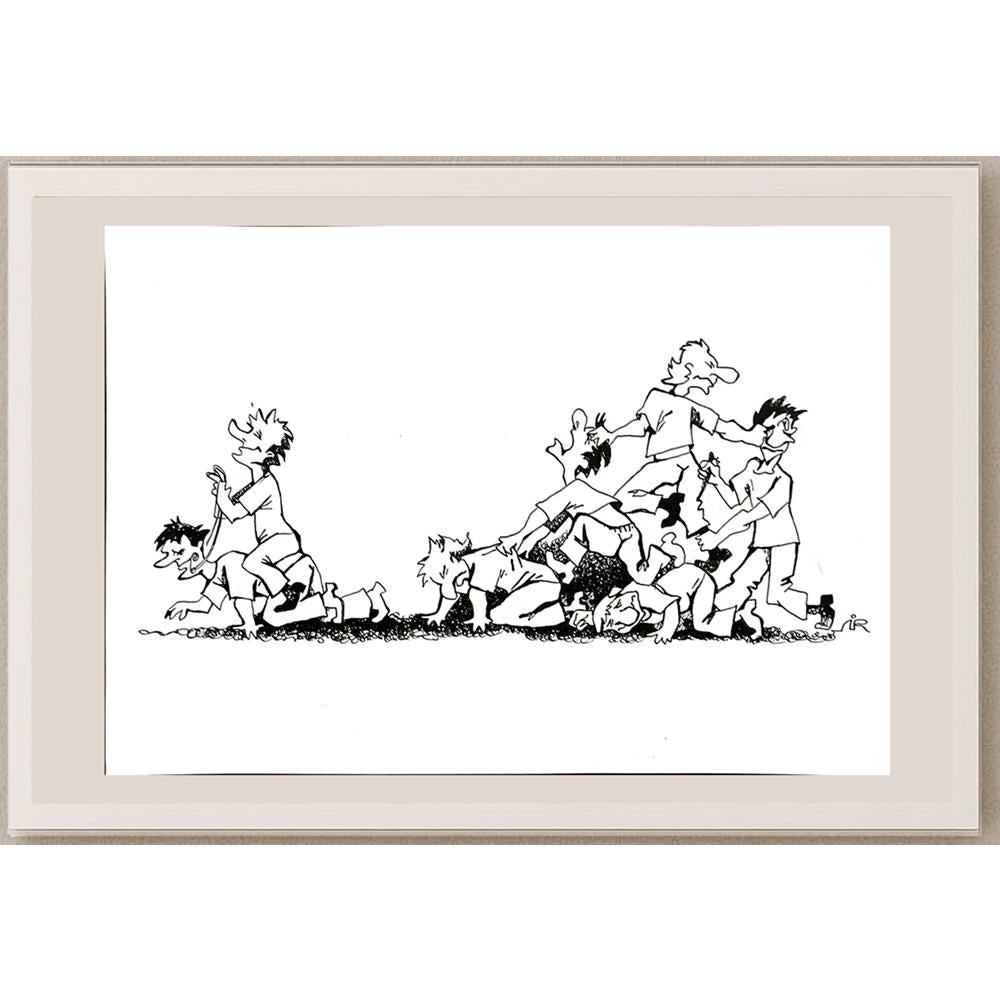Mirontchyj Laime 29x21cm Orijinal Karikatür BOD04870