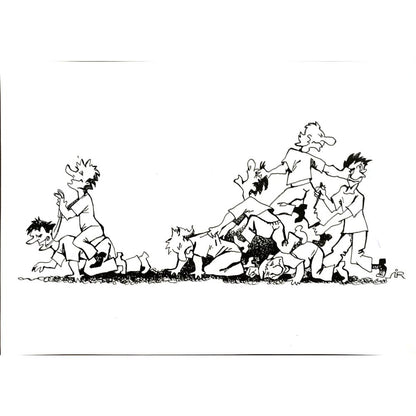 Mirontchyj Laime 29x21cm Orijinal Karikatür BOD04870