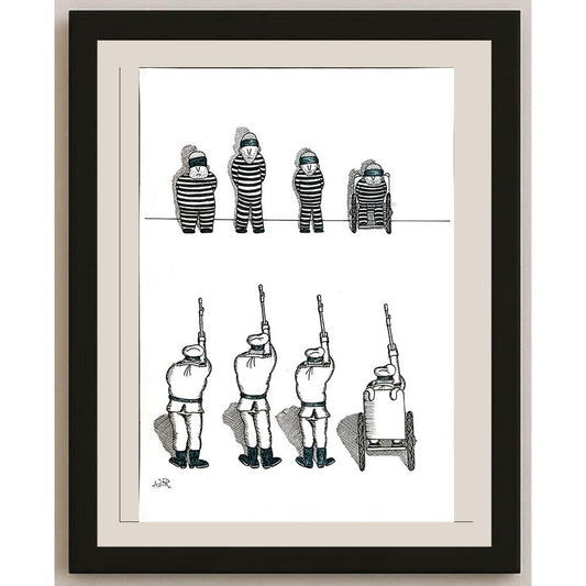Adrian Rus 29x21cm Orijinal Karikatür BOD04879
