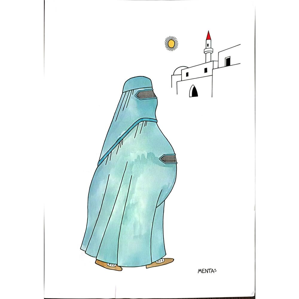 Mendiguren Tarres Luis 29x21cm Orijinal Karikatür BOD04885