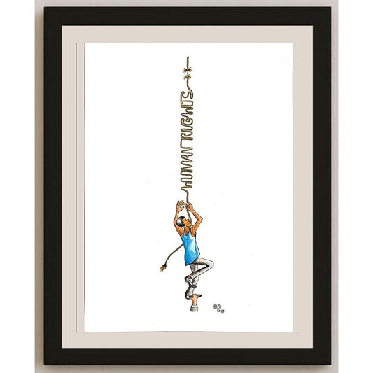 Erwin Pischel 29x21cm Orijinal Karikatür BOD04886