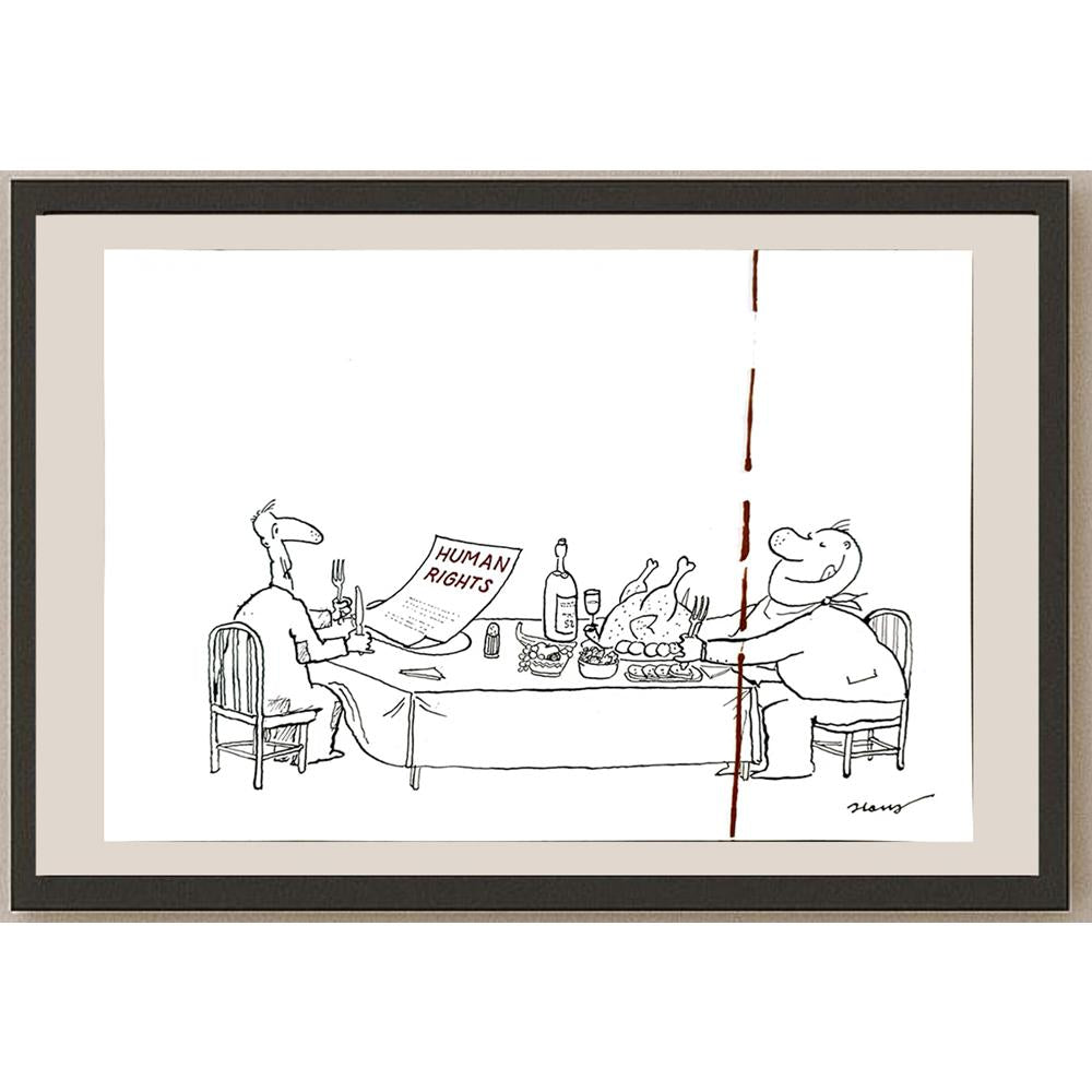 Ivan Haramija 29x21cm Orijinal Karikatür BOD04894
