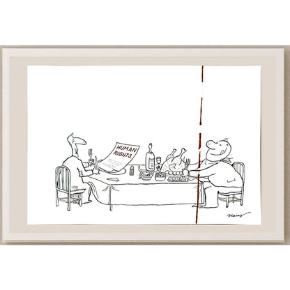Ivan Haramija 29x21cm Orijinal Karikatür BOD04894