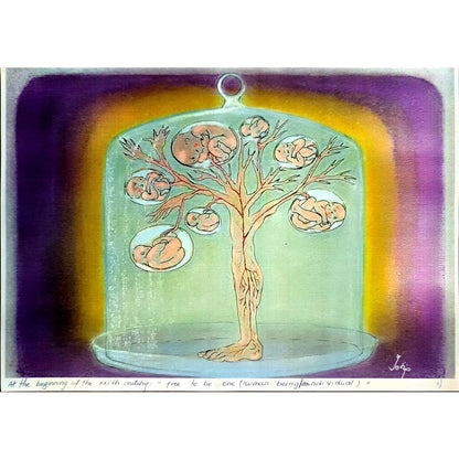 Irina Iosip 29x21cm Orijinal Karikatür BOD04936