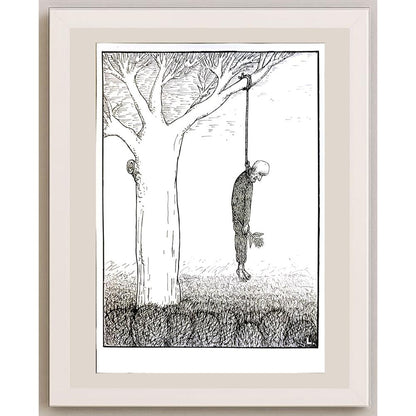 Dusan Ludwig 29x21cm Orijinal Karikatür BOD04942