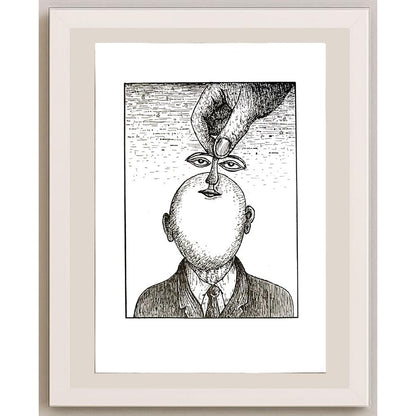 Dusan Ludwig 29x21cm Orijinal Karikatür BOD04943