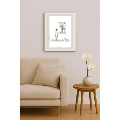 Beppe Battaçlia 29x21cm Orijinal Karikatür BOD04946
