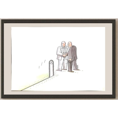 Lubomir Kotrha 29x21cm Orijinal Karikatür BOD04948