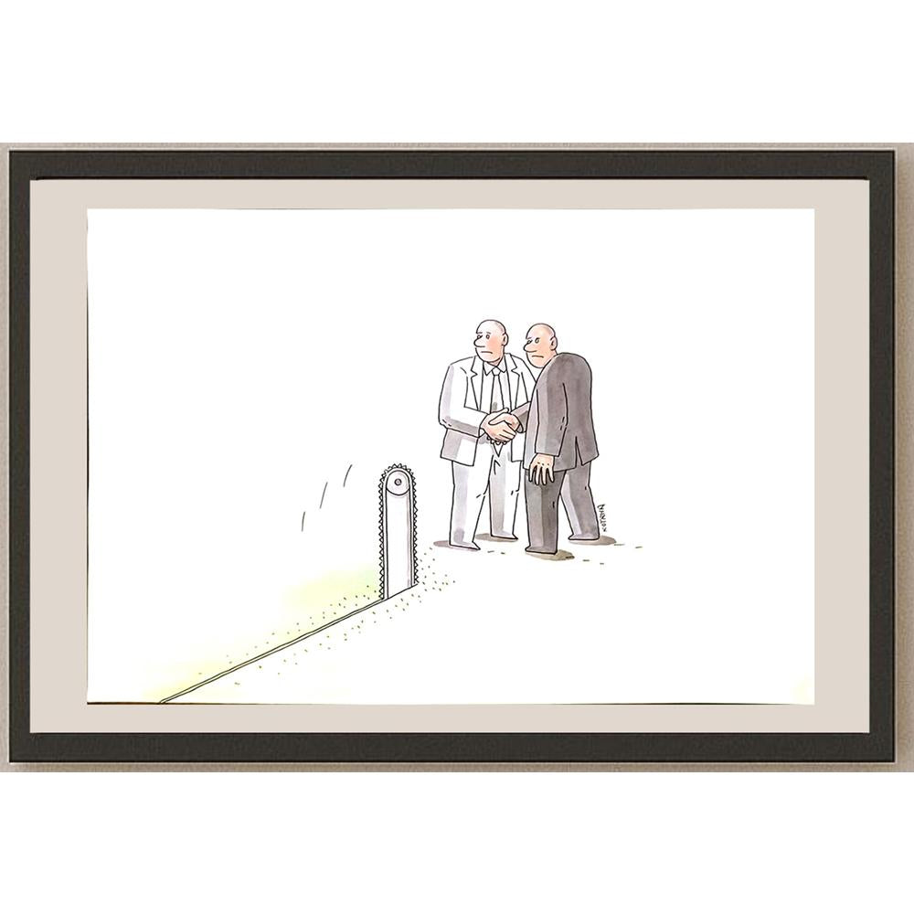 Lubomir Kotrha 29x21cm Orijinal Karikatür BOD04948