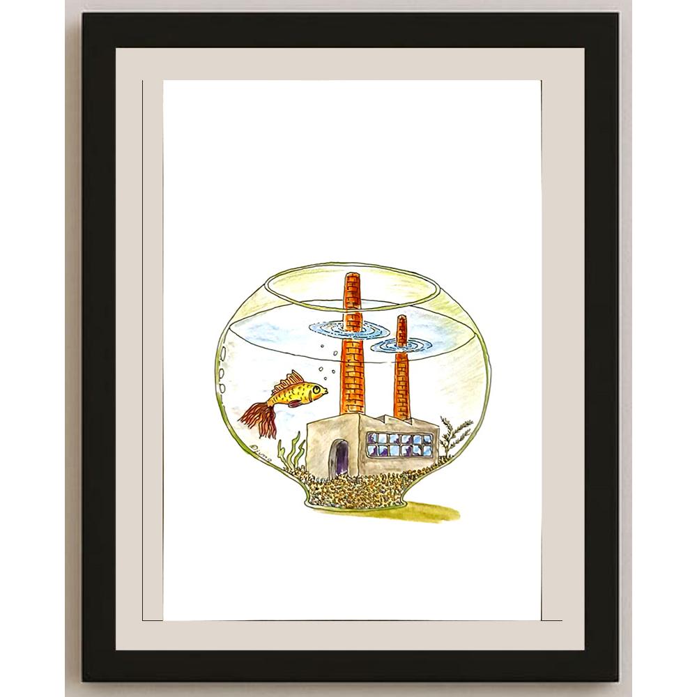 Stevovic Divna 29x21cm Orijinal Karikatür BOD04955