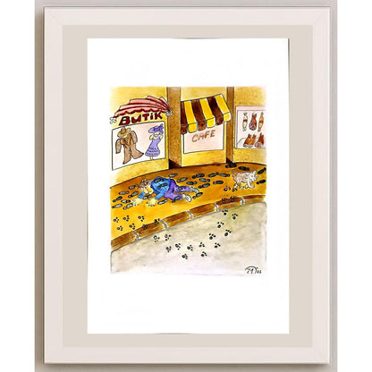 Zidarov Veselin 29x21cm Orijinal Karikatür BOD04969