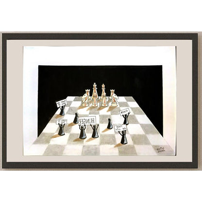 Melisa Lopez 29x21cm Orijinal Karikatür BOD04981