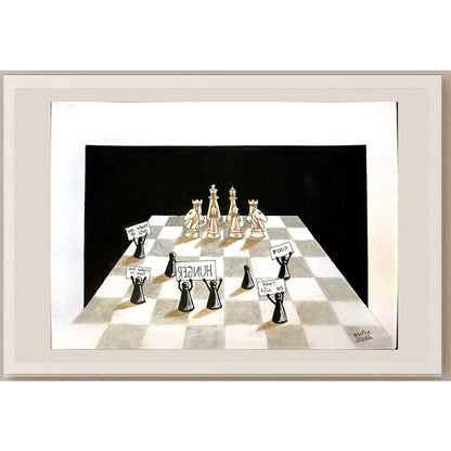 Melisa Lopez 29x21cm Orijinal Karikatür BOD04981